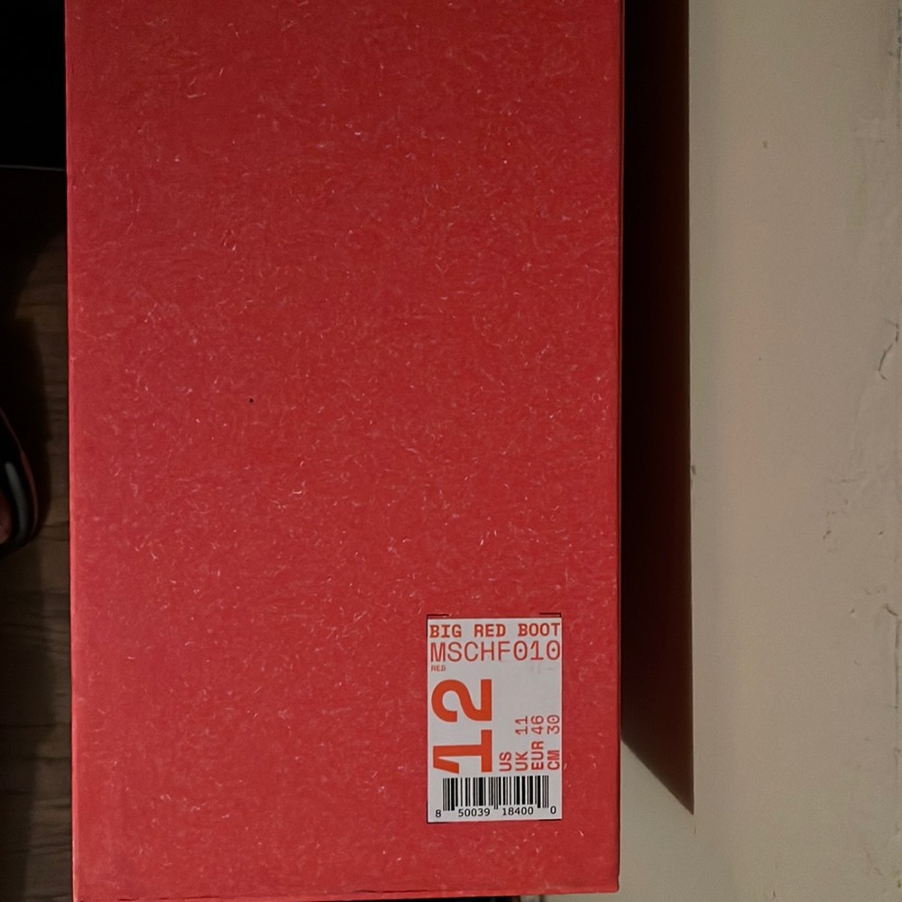 MSCHF BIG RED BOOTS